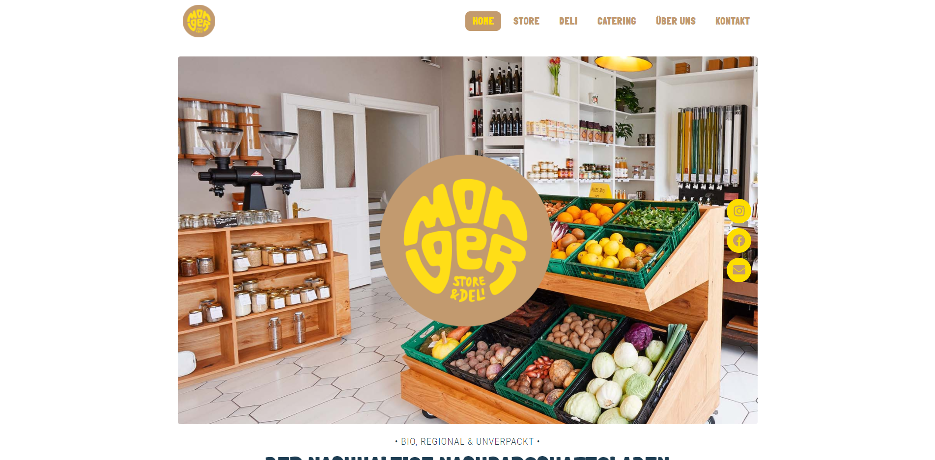 Monger Store & Deli - Produkte aus Hamburg: Bio, unverpackt und regional